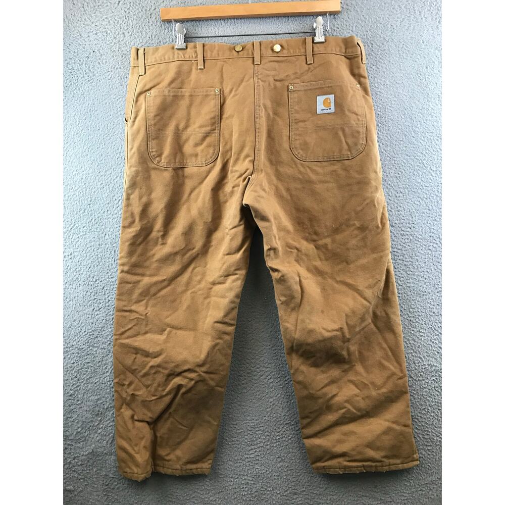Vintage Carhartt  Overalls Work Pants Puffer Zip size 40x30
